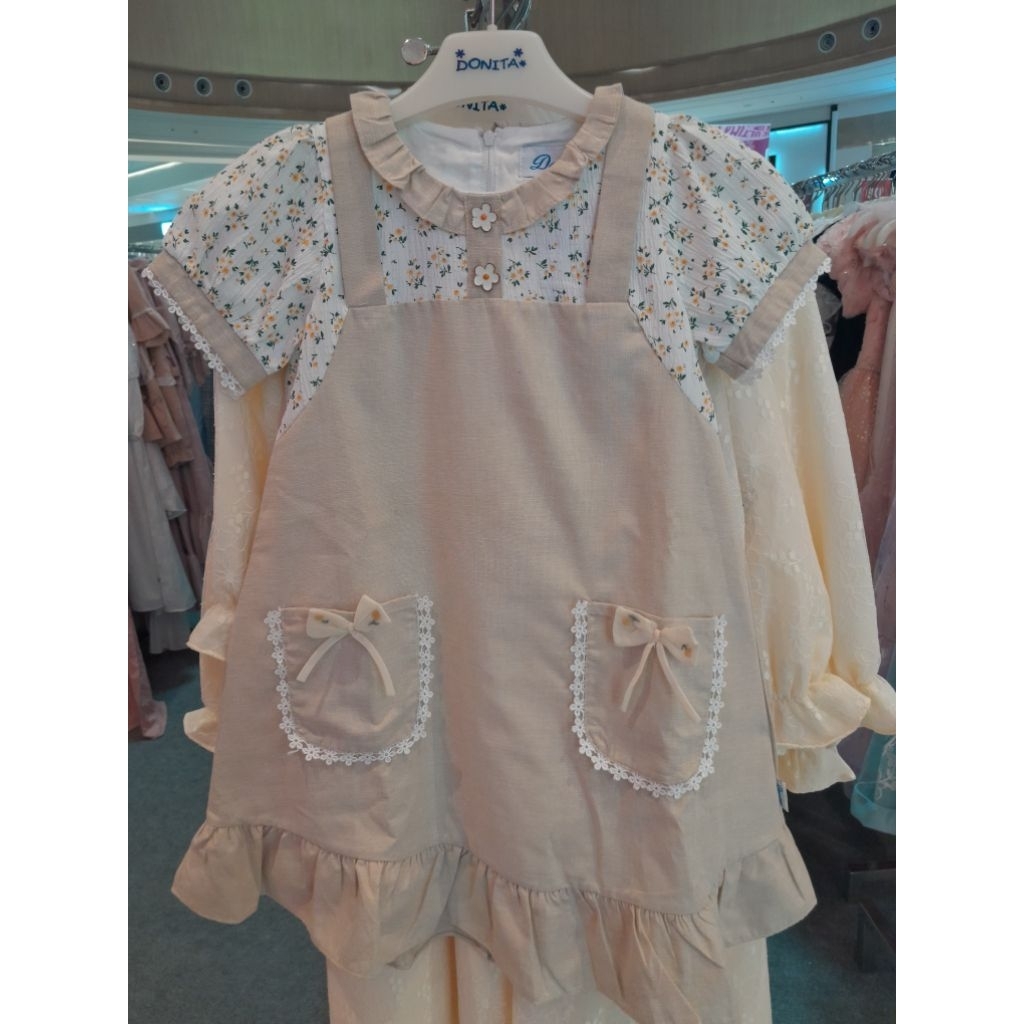 Dress anak perempuan Donita/new