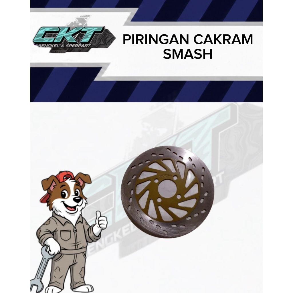 CAKRAM/PIRING/PIRINGAN CAKRAM STD SUZUKI SMASH