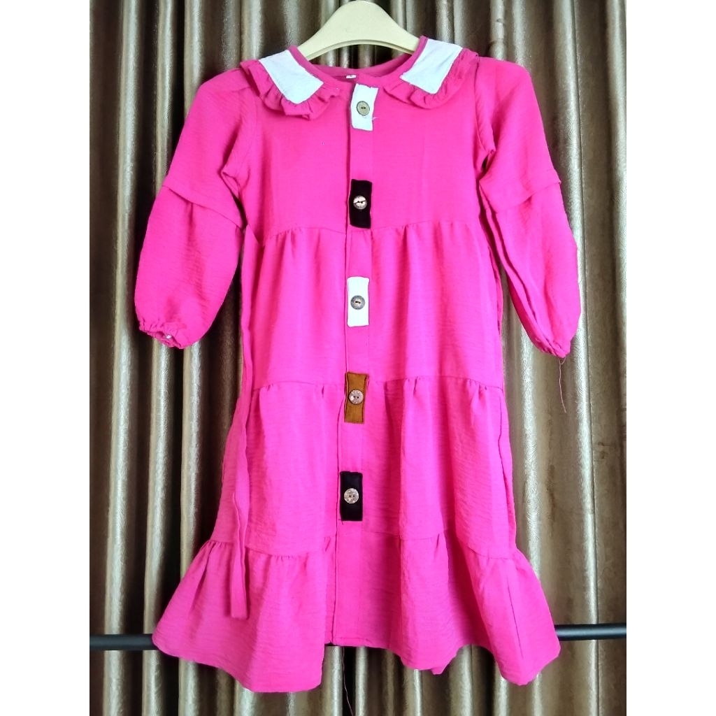 Gamis Crinkle Anak Perempuan