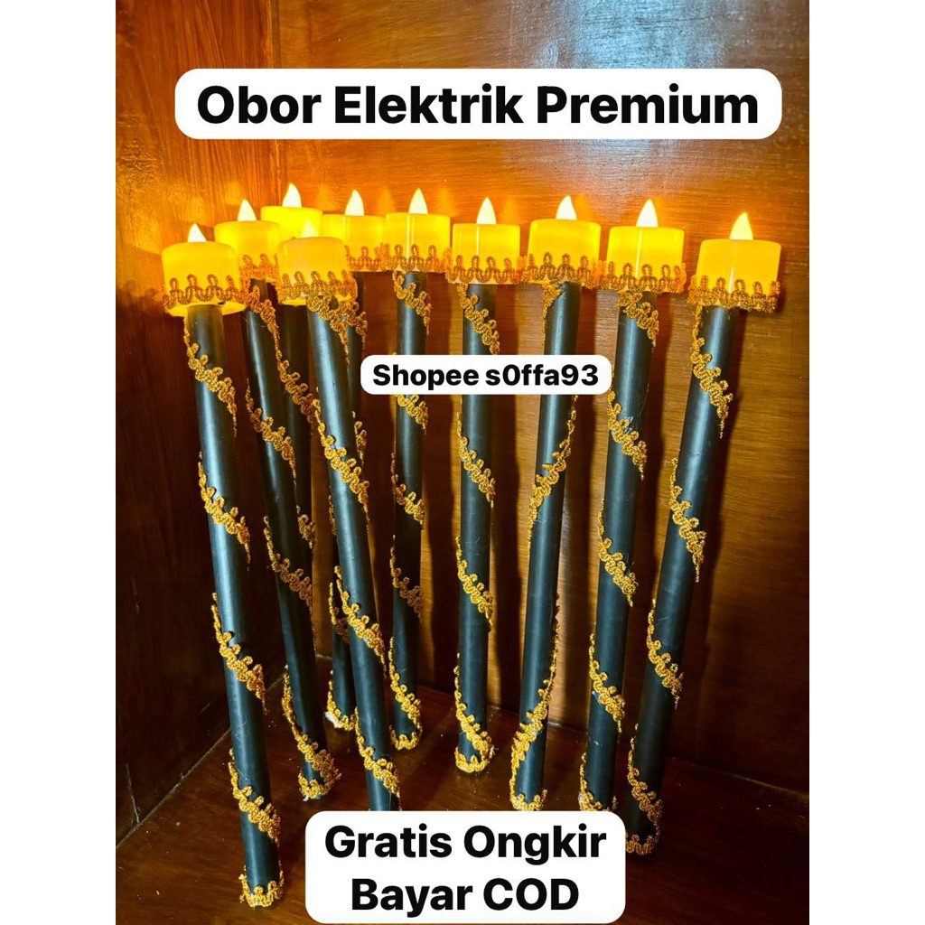 obor elektrik pemium / obor terbaru / cocok untuk pawai obor anak anak / mainan anak kreatif /nyala 