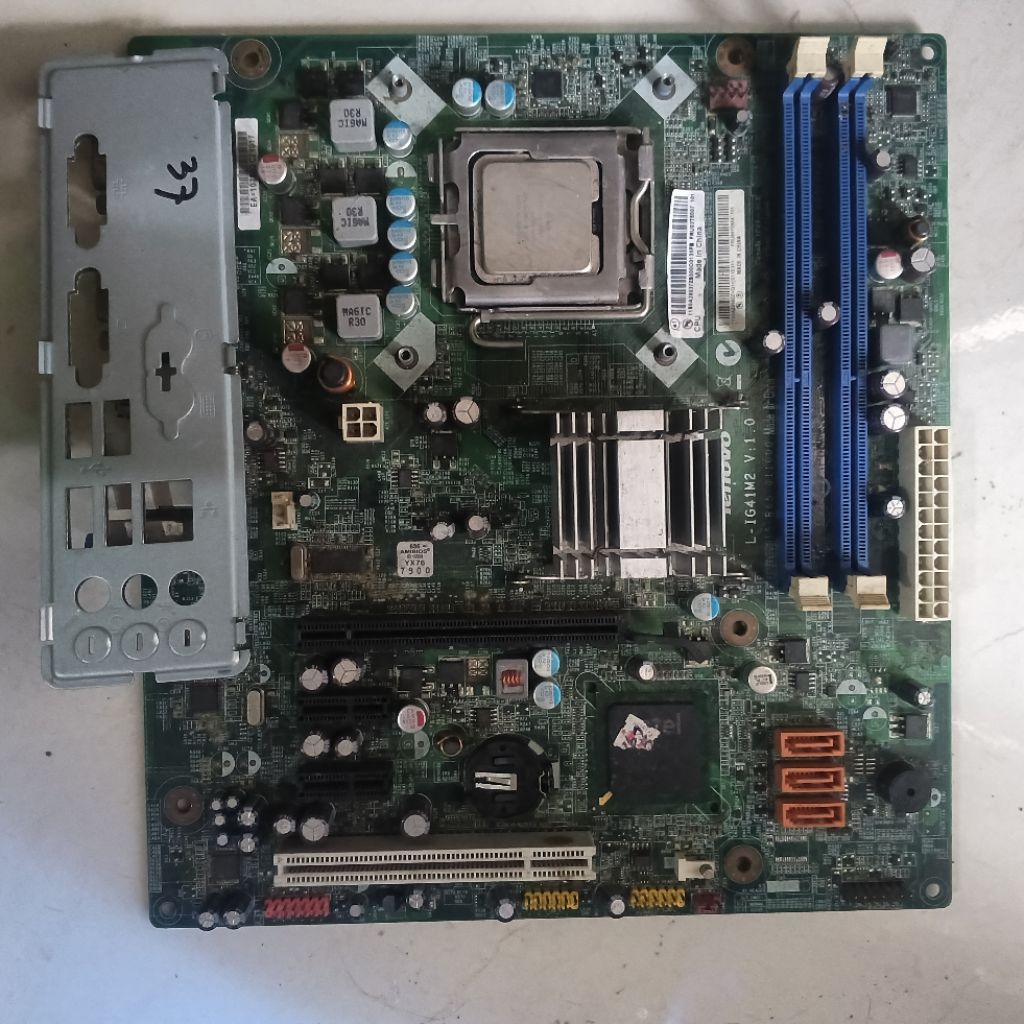 motherboard build up lenovo a70 LGA775 G41 L-IG41M2 V1.0 RUSAK