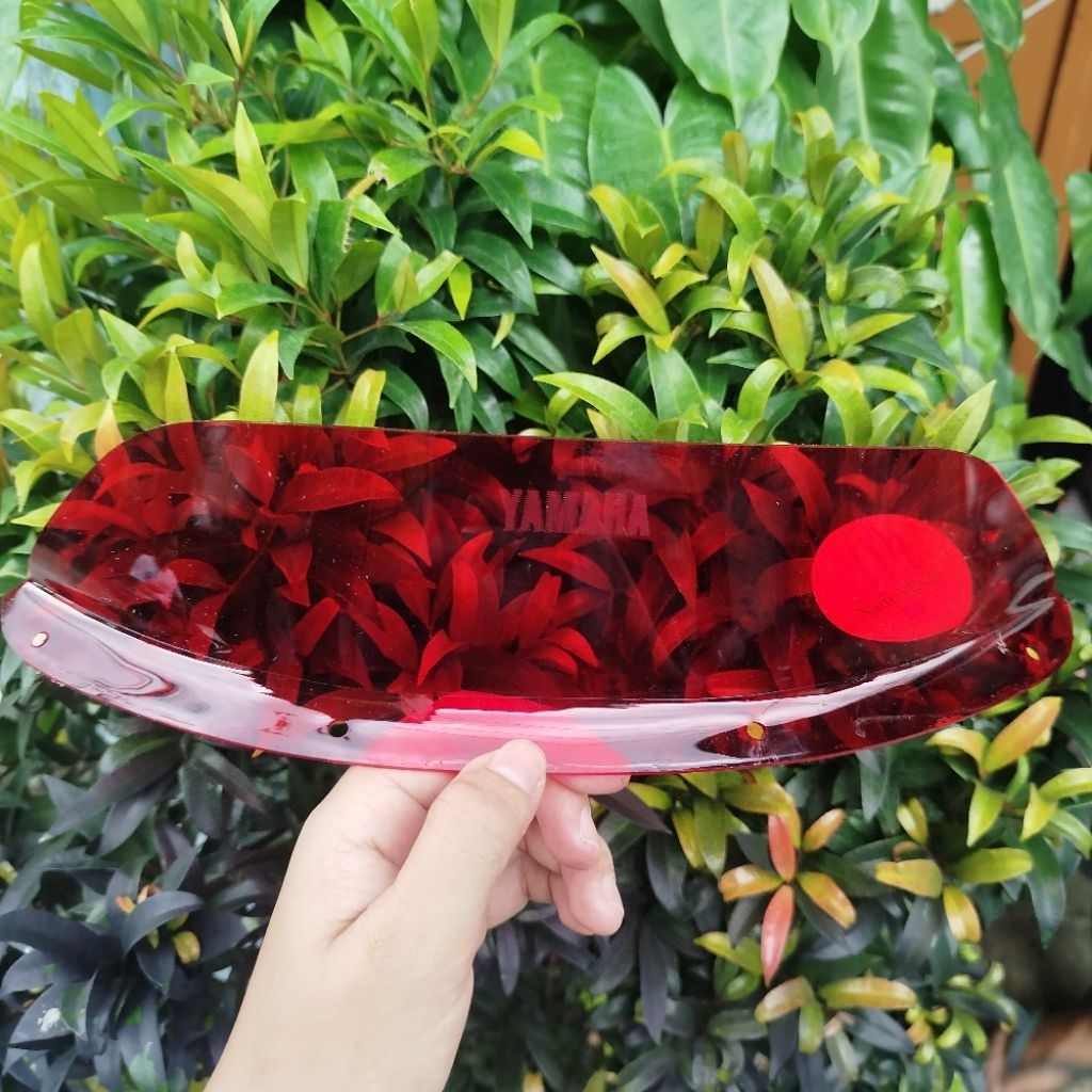 visor batok lampu depan yamaha robot v80 custom nam project