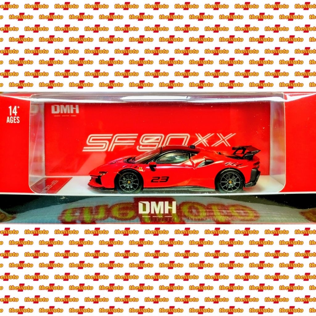 DMH FERRARI SF90XX STRADALE 23 RED MERAH