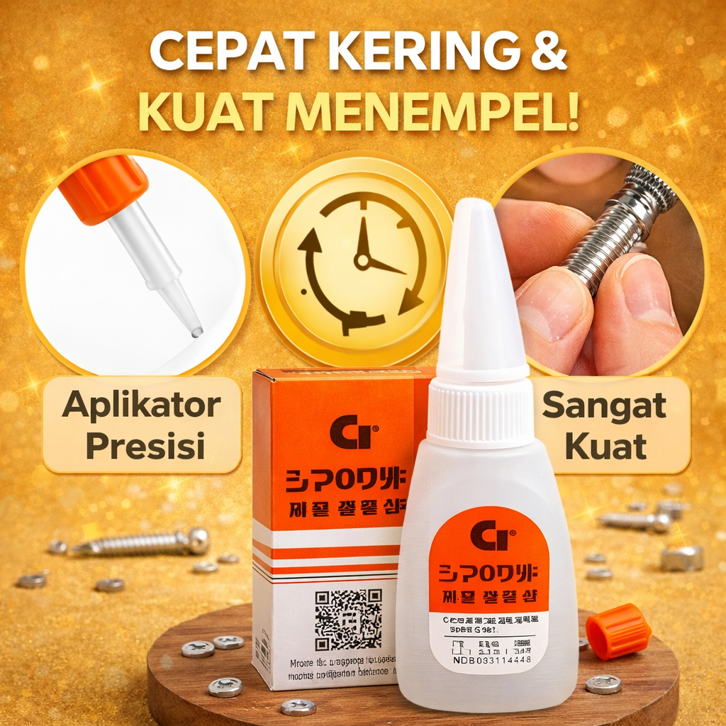 LEM G KOREA ORIGINAL Tong Shen Lem Super Multifungsi Barcode Asli