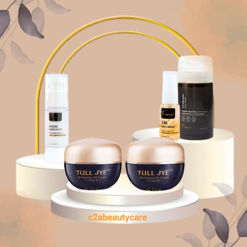 TULL JYE MERAH 10GR + SUNSCREEN + SERUM GOLD + TONER