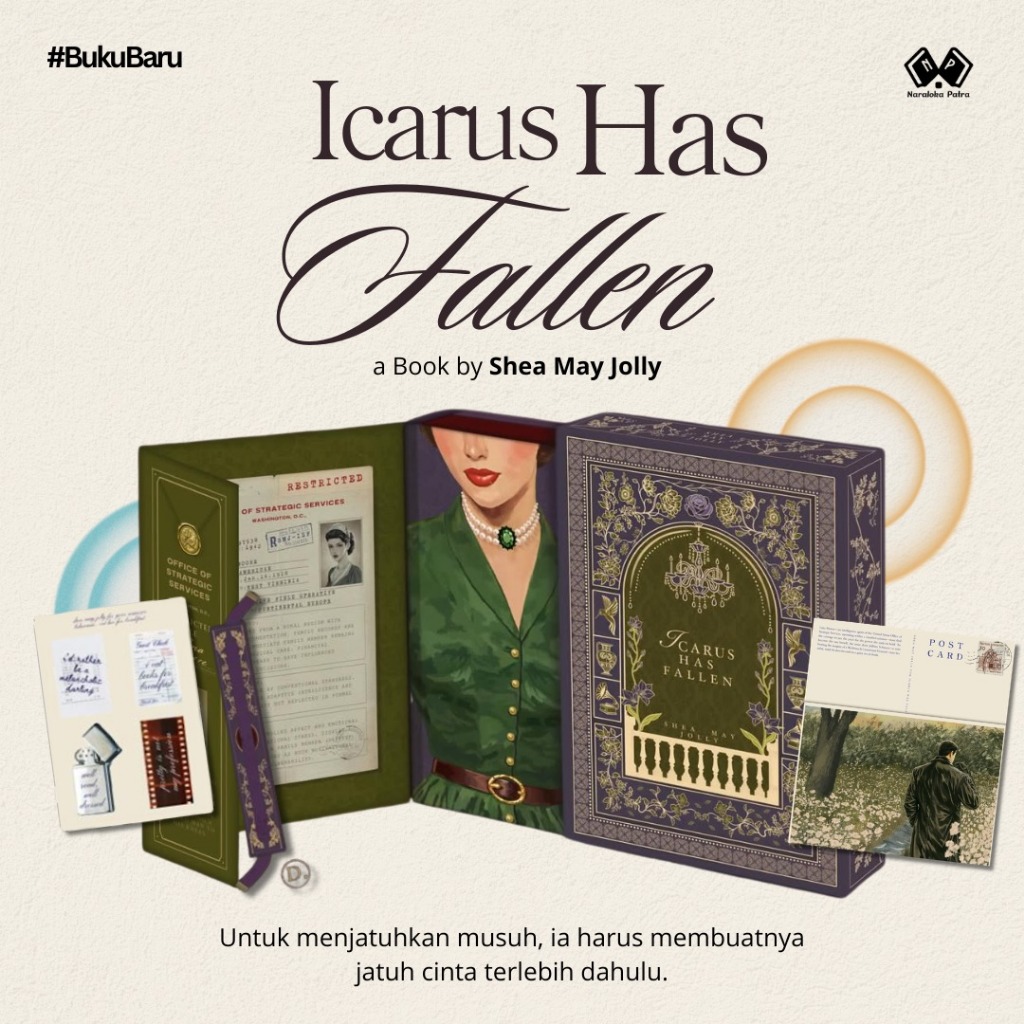 Novel Icarus Has Fallen Collector’s Edition - Shea May Jolly (28 Feb)