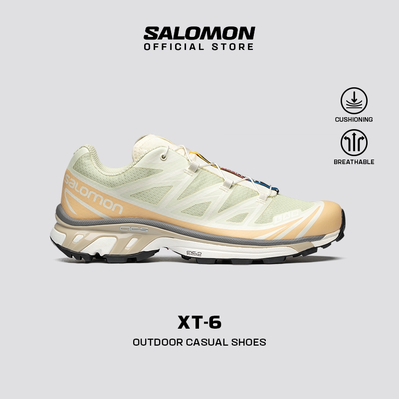 SALOMON XT-6 Unisex Sportstyle Trial Running Shoes Sepatu Sports Sneakers Hiking Shoes L47293700