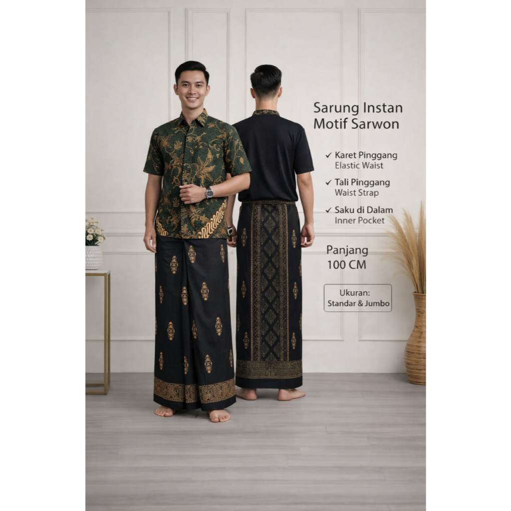 Sarung Batik LASEM Sarung Batik Gus IQDAM WADIMOR Premium