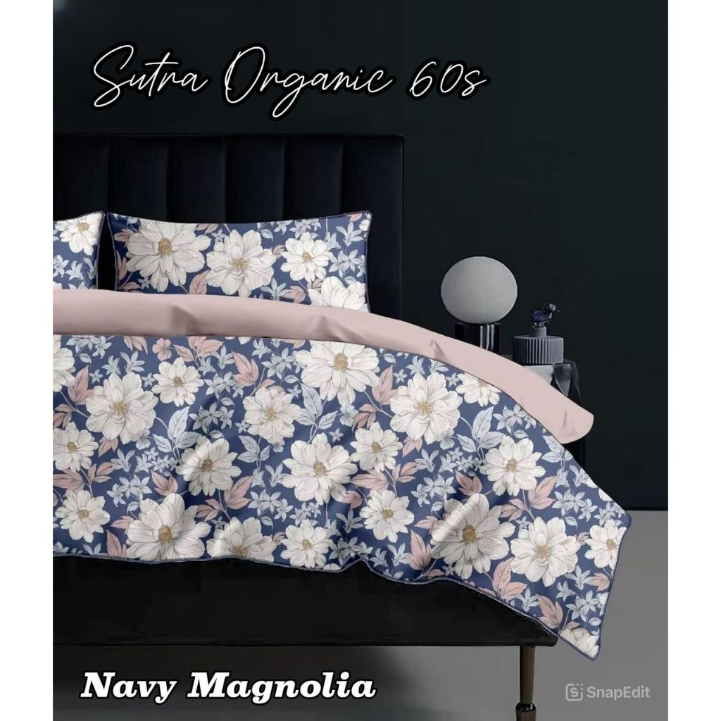 Sprei dan Bedcover Sutra Organic 60s Serat Bamboo / Sprei sutra silk organik 120x200 160x200 180x200