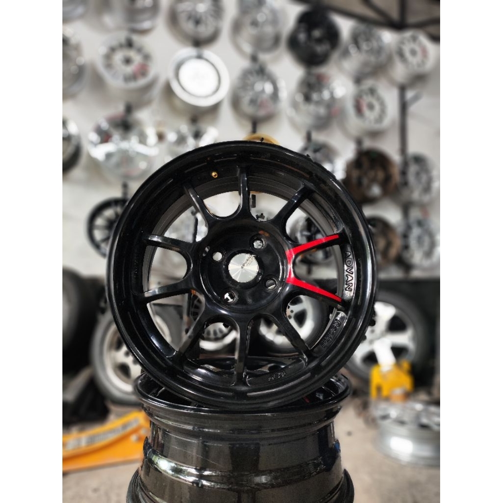 velg advan ring 15×6,5in et40 pcd 4×100