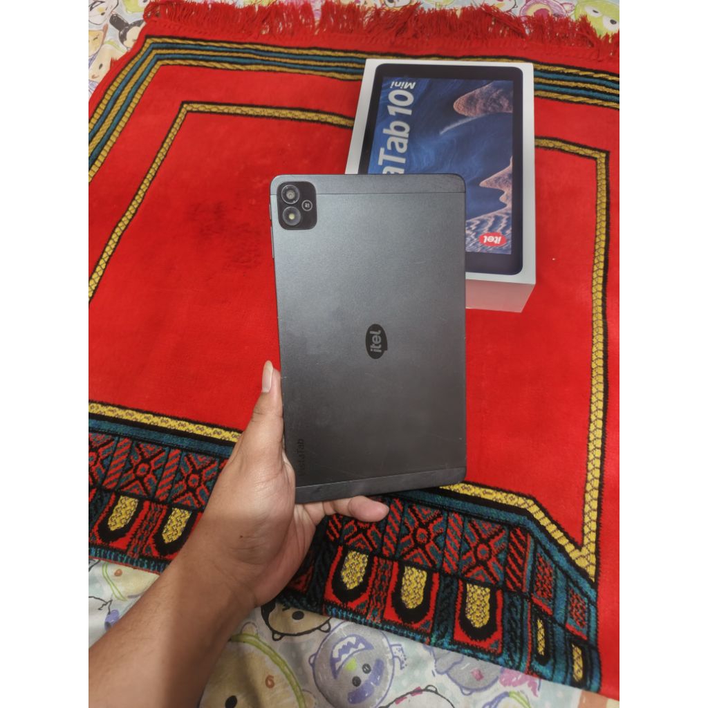 itel vista tab 10 mini 64gb 8in fullset lengkap  bagus 4G sim P08002L tablet bekas murah ky advan sk