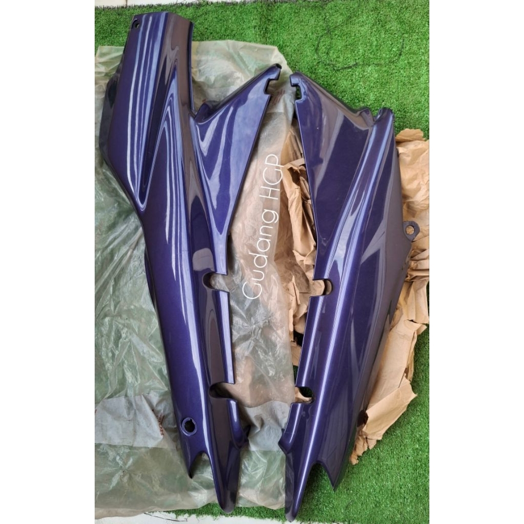 Cover L & R Body Set Purple Cover Body Kiri kanan Violet Minus Gores Sebelah Kiri Loss Pack Honda V 