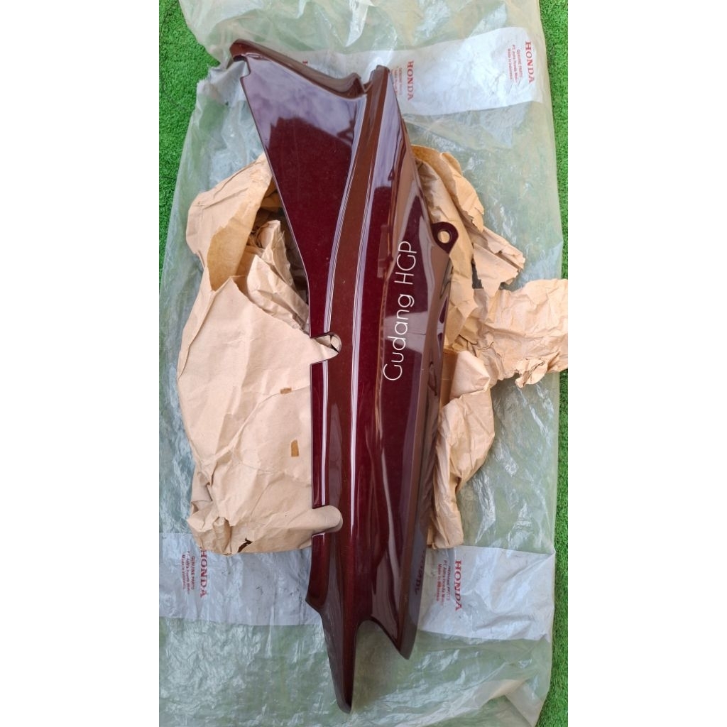 Cover R Body Red Maroon Cover Body Kanan Supra V X XX 100 Fit Old 64330-KEV-880FMD Ori Honda Genuine