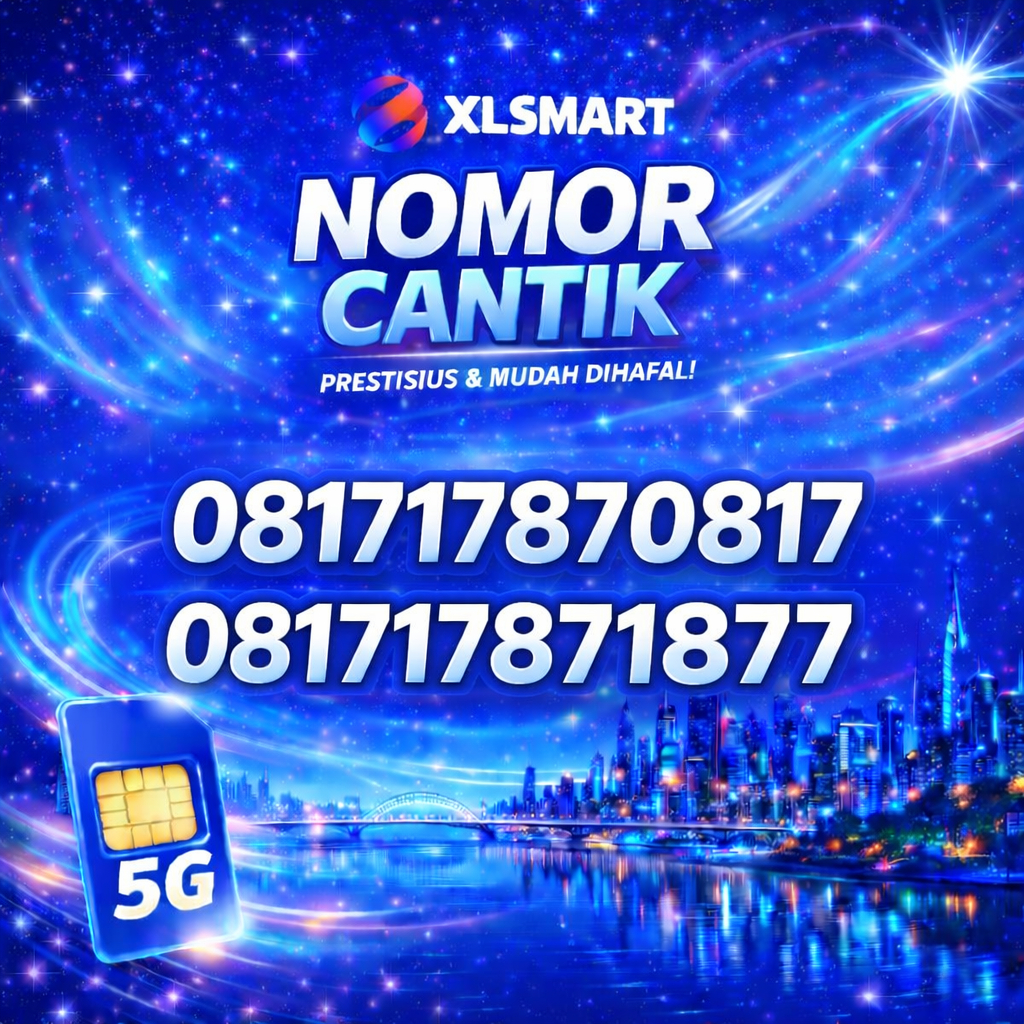 NOMOR CANTIK XL Kartu Perdana XL 1717 777
