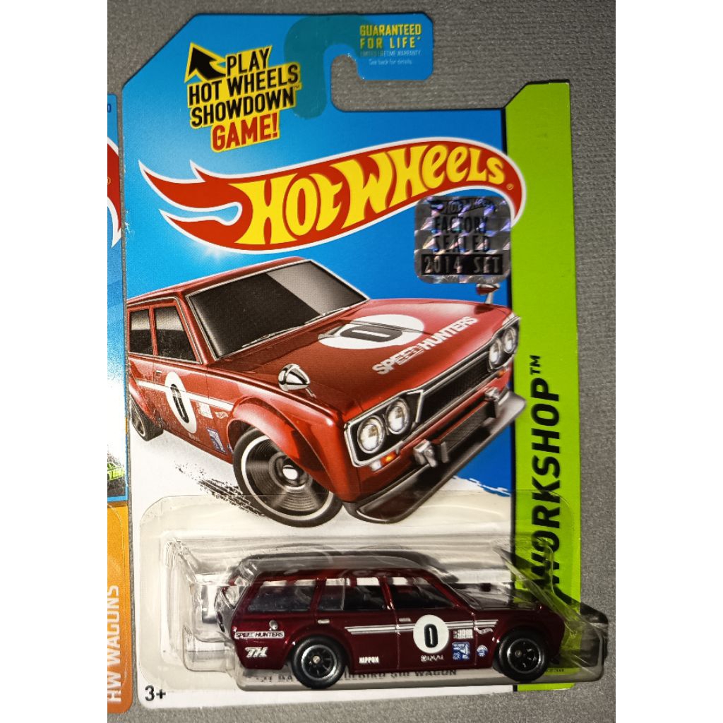 hotwheels Datsun 510 wagon merah THS FS