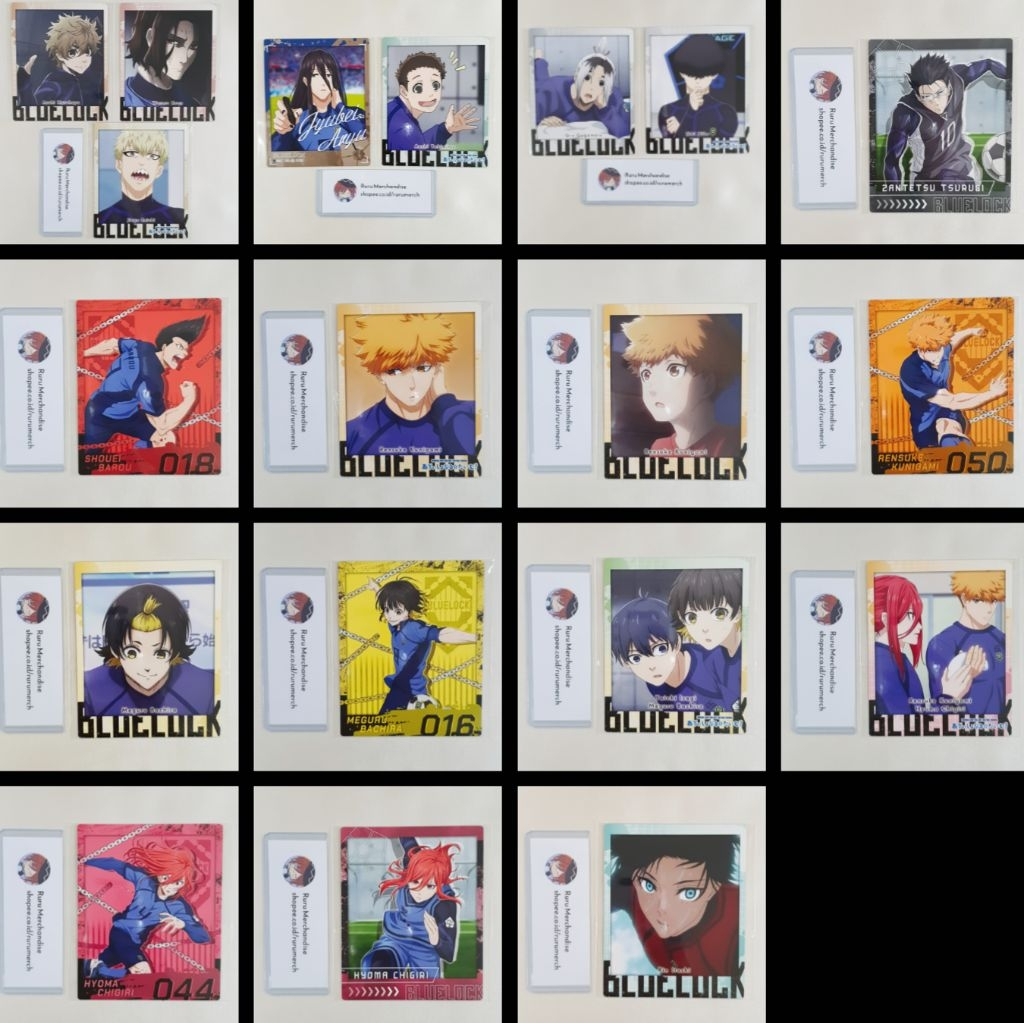 Blue Lock Snapmide SQmore Big Card