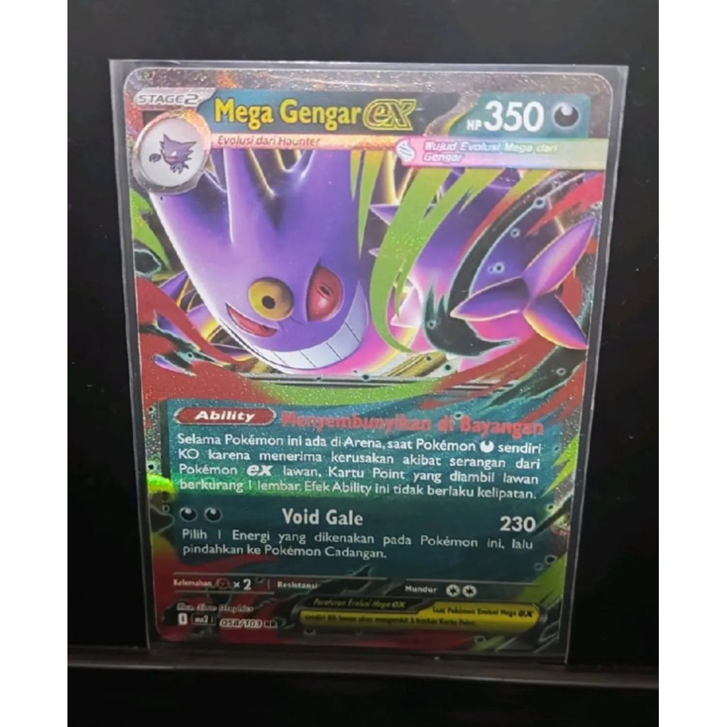 MEGA GENGAR EX - Pokemon TCG Indo