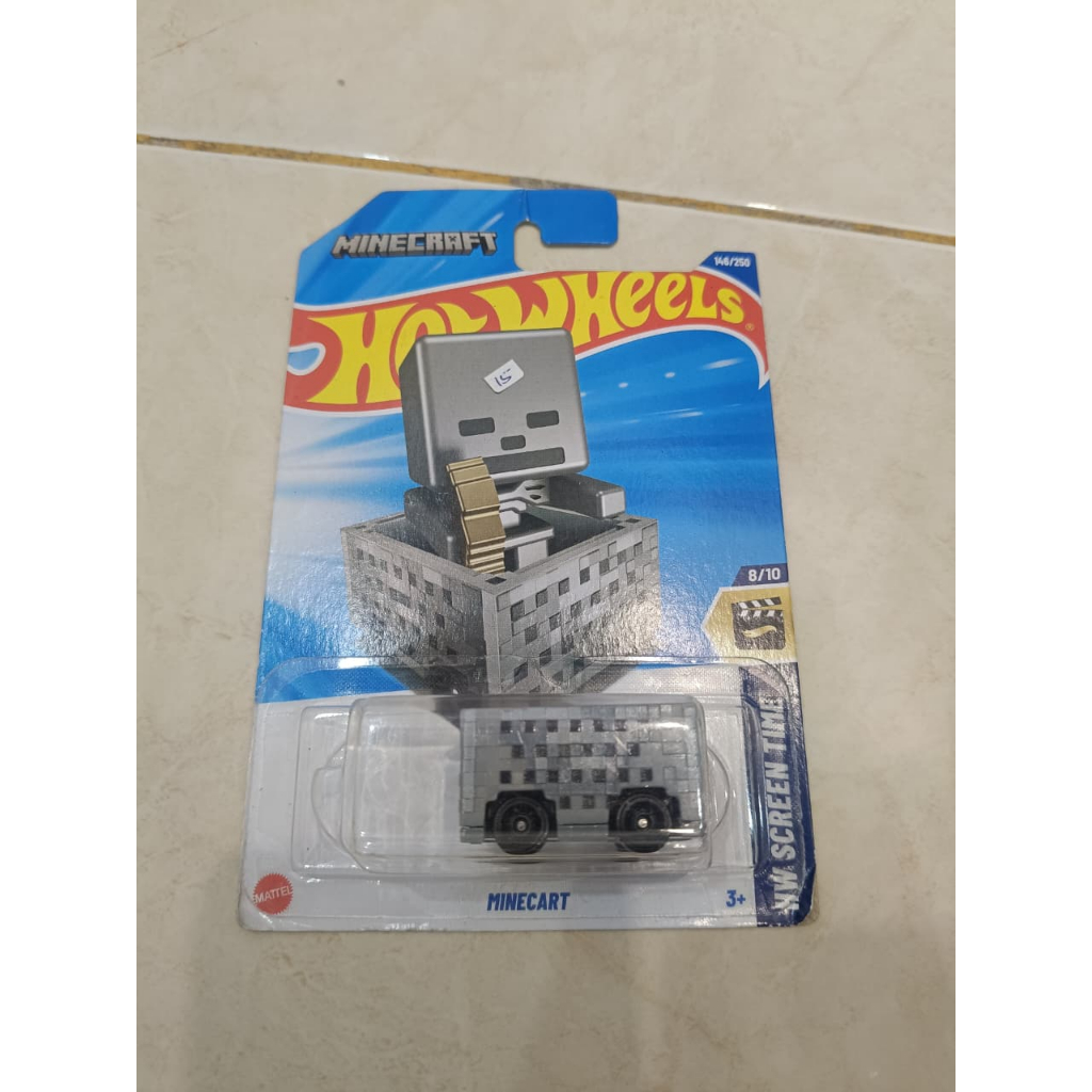 hot wheels minecarft hw screen time diecast