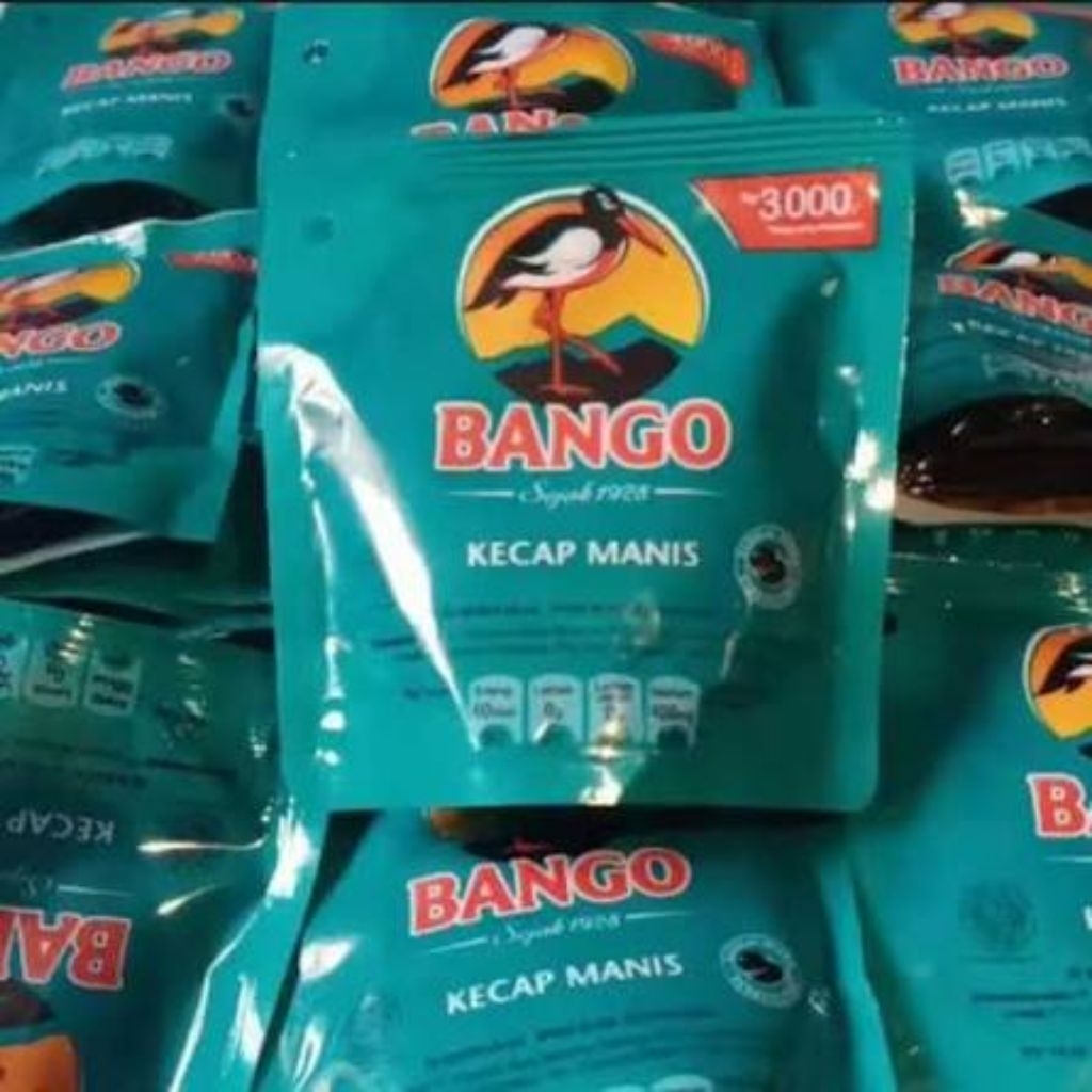 Kecap Manis Bango Sachet 60 ml - Rasa Manis Asli, Kualitas Terbaik