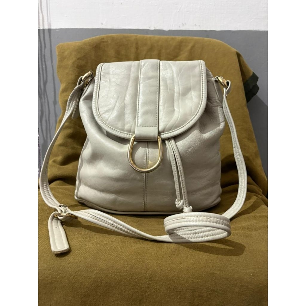 Sling Kulit Asli Serut Preloved