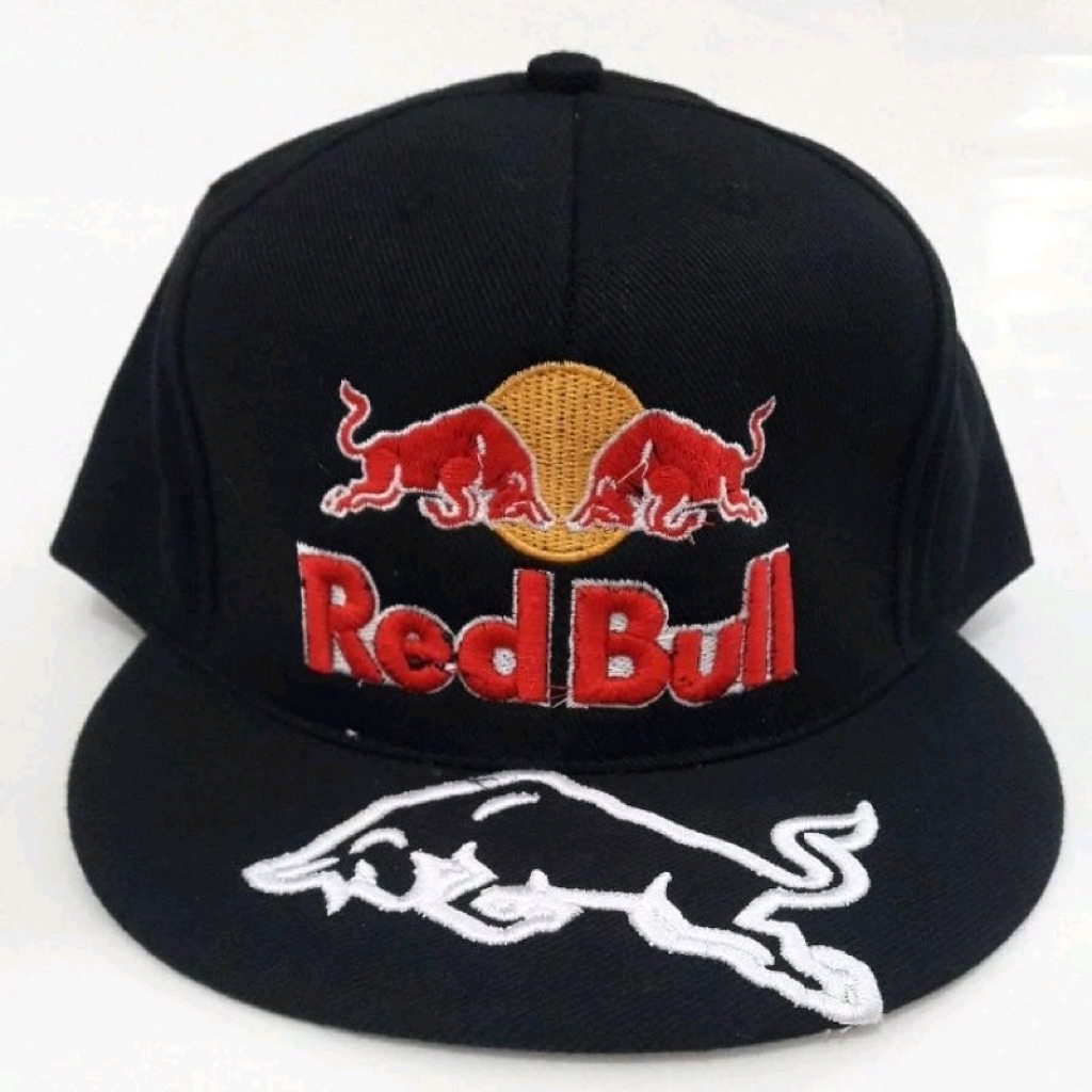 TOPI SNAPBACK RACING RED BULL FULL BORDIR