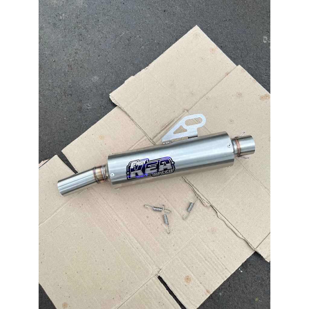 SILINCER ONLY V1 ORIGINAL FAST KEA SPEED FUL STAINLES INLET 38 45 50MM DRAG MATIC BEAT MIO VARIO