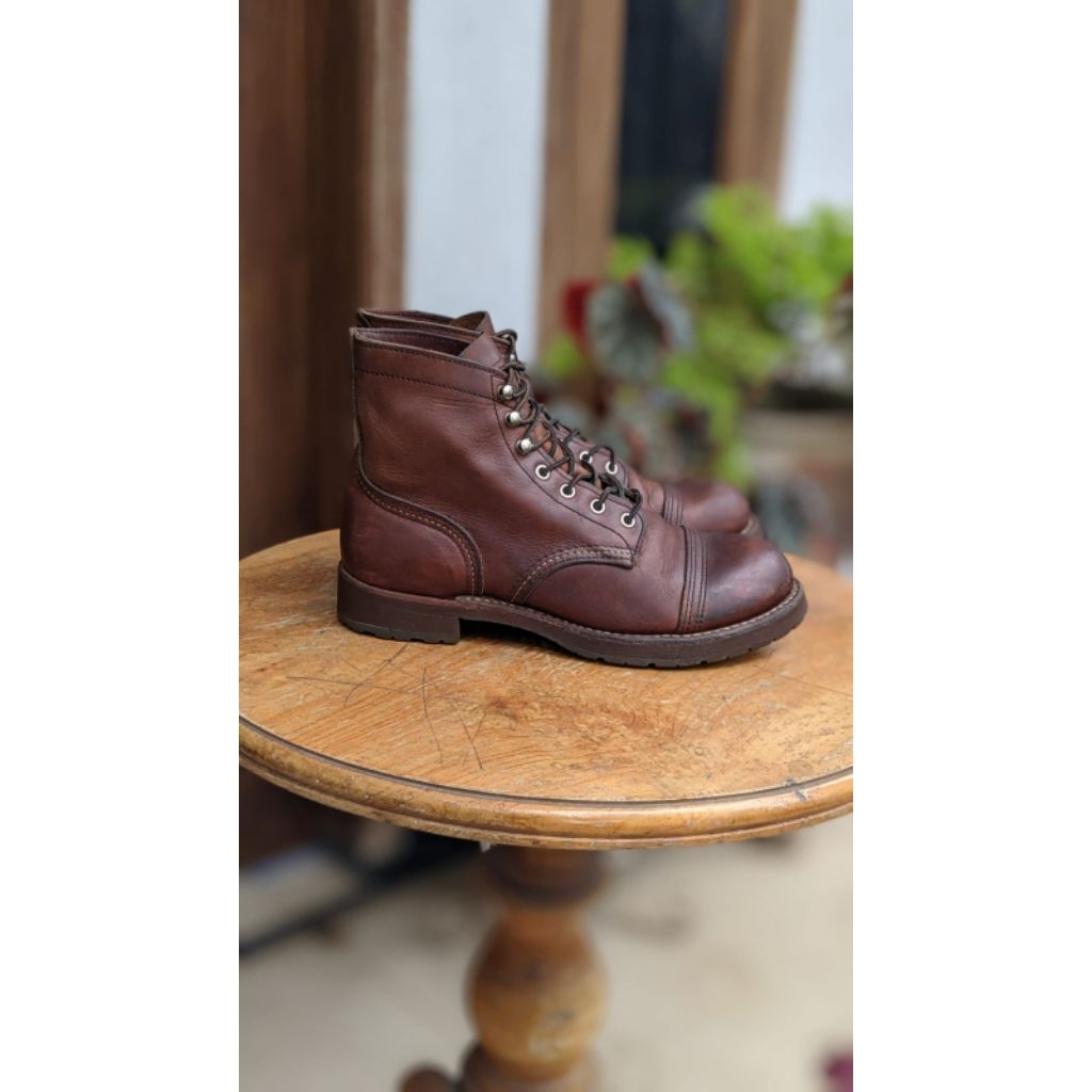 redwing 8111 ironranger amber harness red wing boots usa