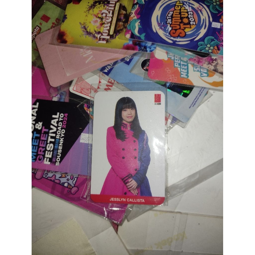 PHOTOCARD JESSLYN NTSY JKT48 100% OFFICIAL