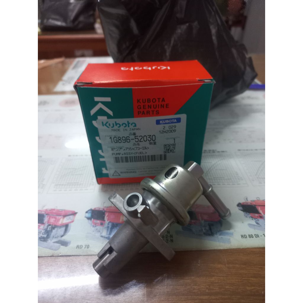 FUEL PUMP ASSY KUBOTA V2203 PN 1G896-52030