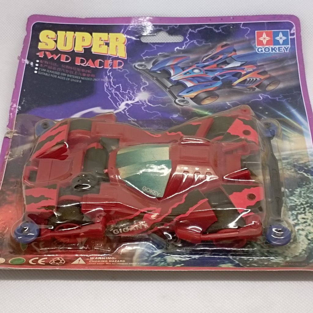 Rep Tamiya gokey broken gigant merah mini 4wd