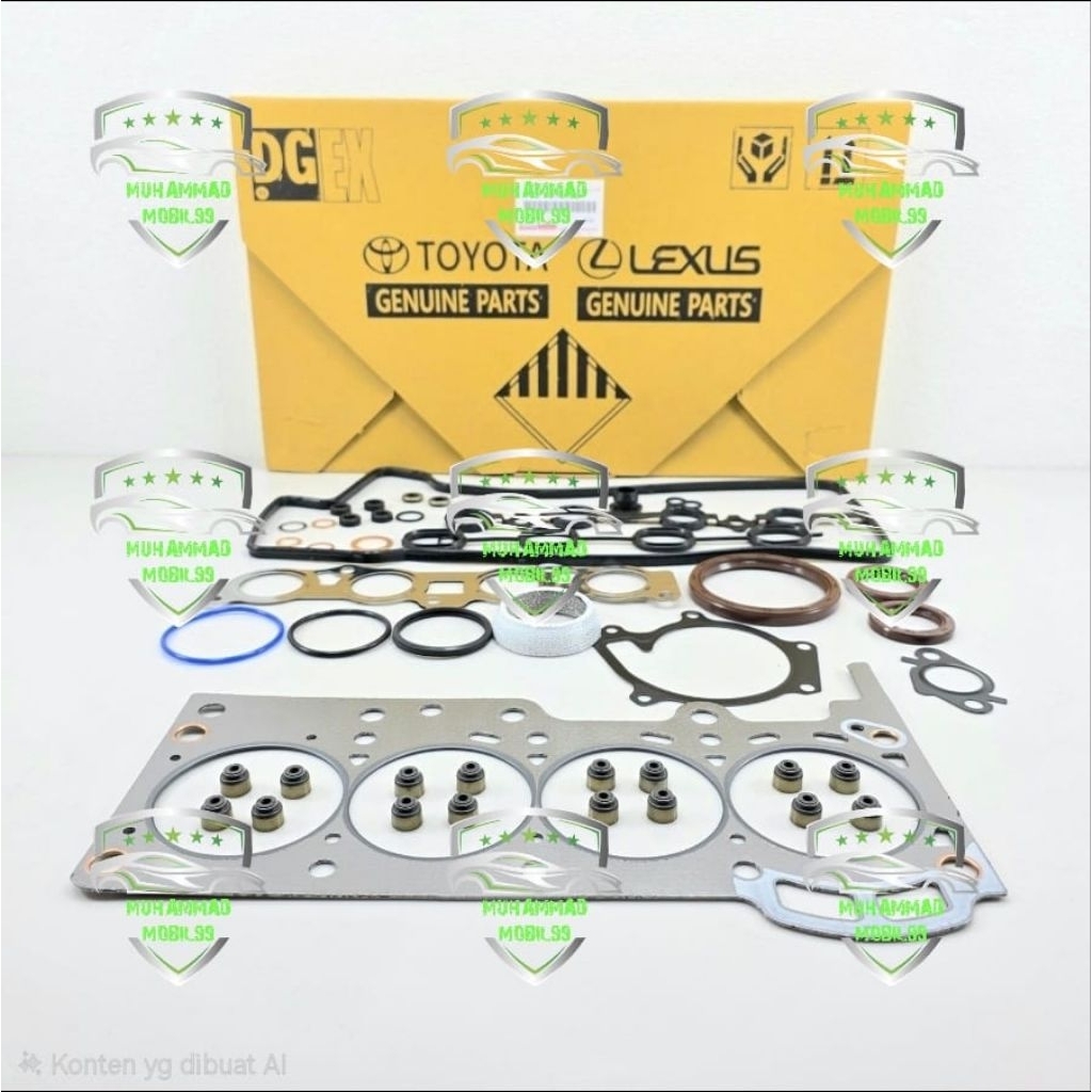 packing paking full set Toyota Avanza 1300cc 1.3cc original 1set