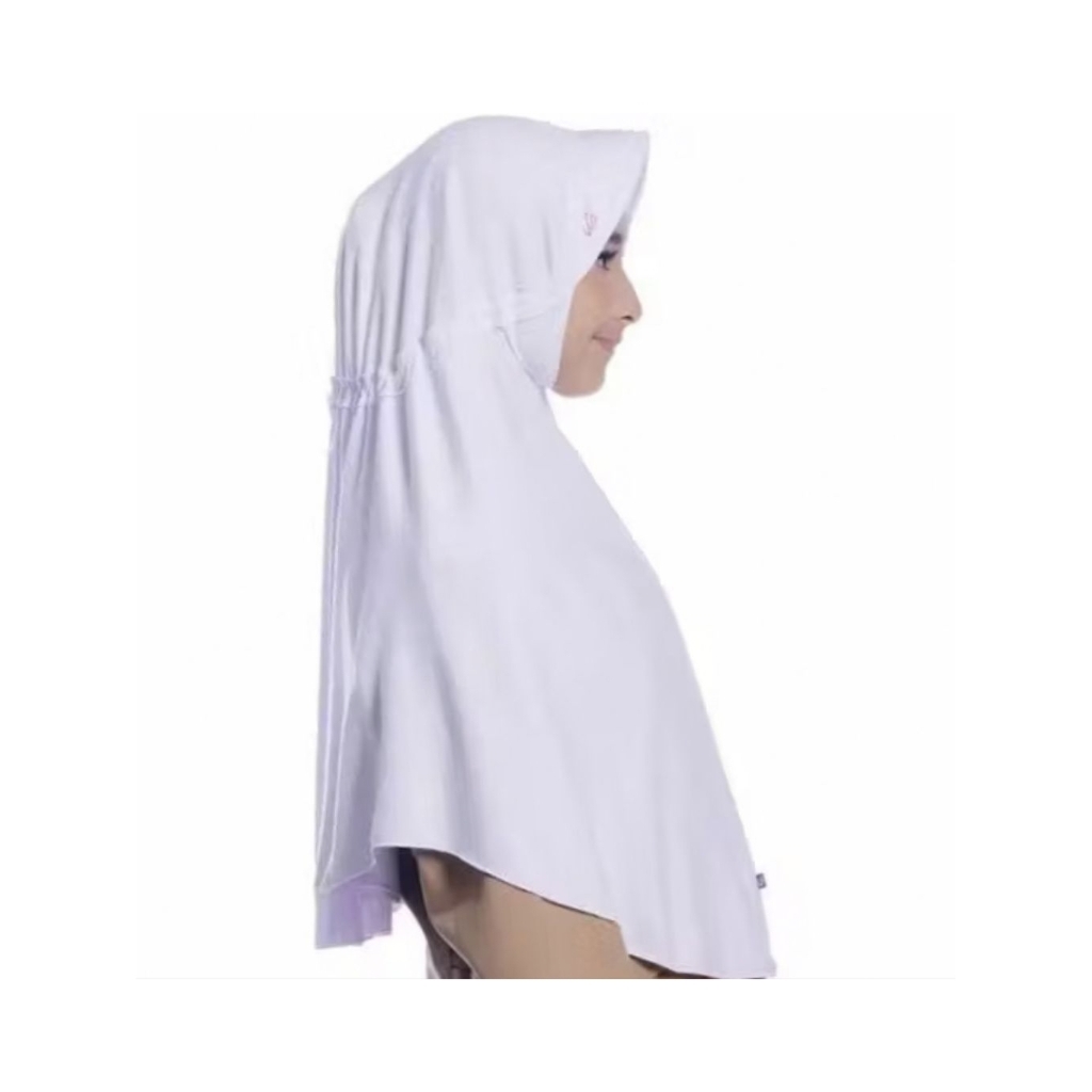Kerudung anak Sekolah, jilbab anak SD, SMP, JILBAB PUTIH, PL