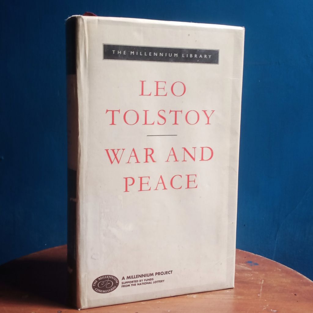 WAR AND PEACE VOLUME 1 Leo Tolstoy Everyman's Library The Millennium # PL preloved novel hc hardcove