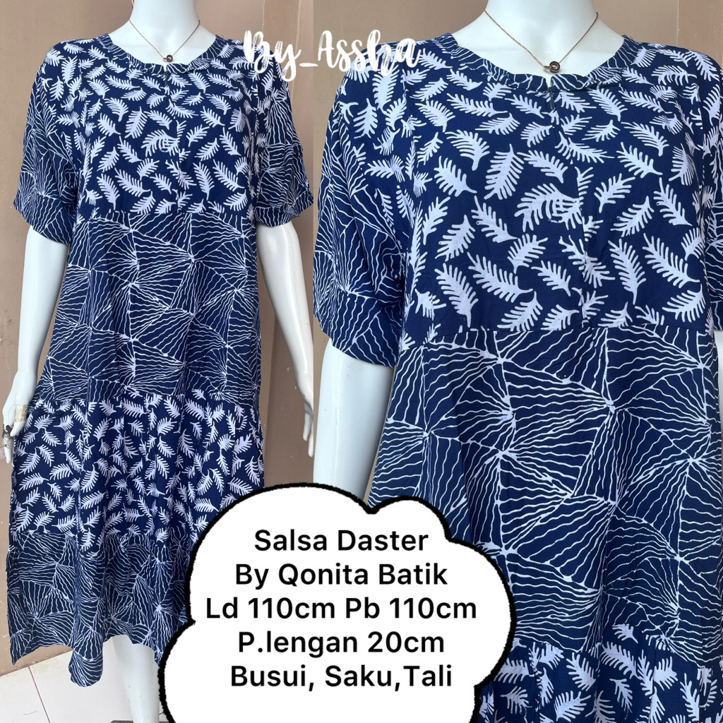 Qonita Daster Batik Asli Pekalongan Salsa Busui Susun
