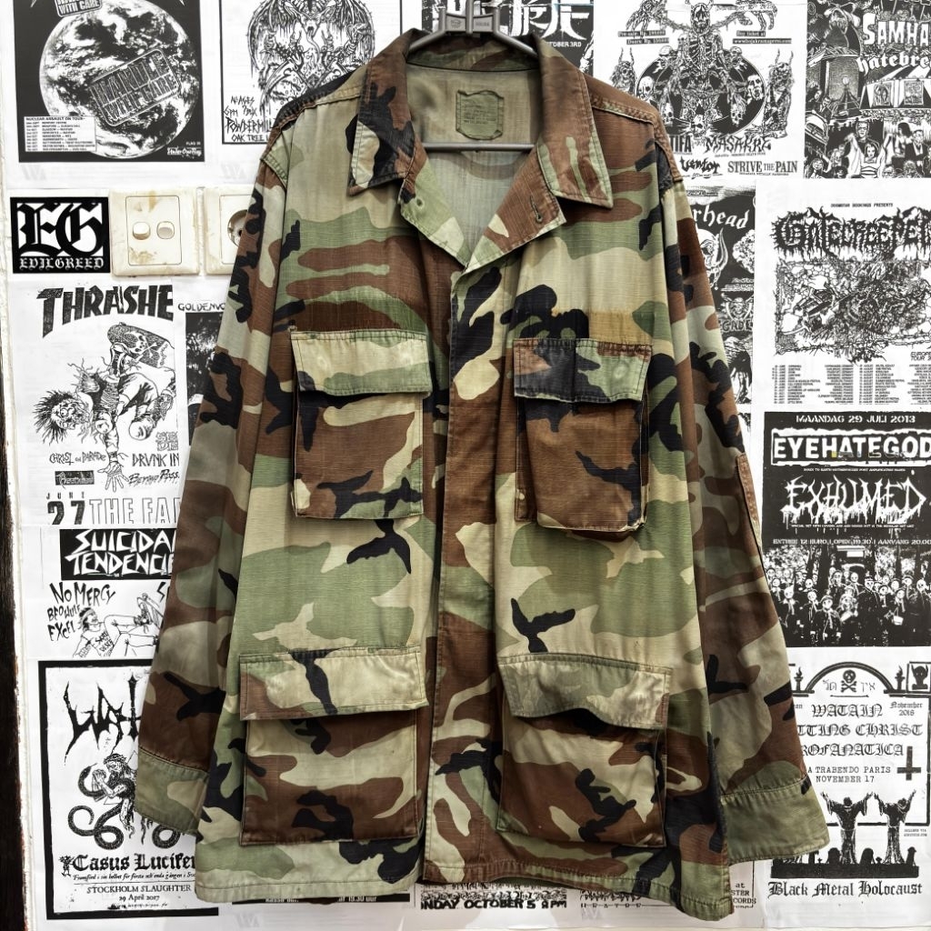 BDU WOODLAND US ARMY SIZE LARGE
