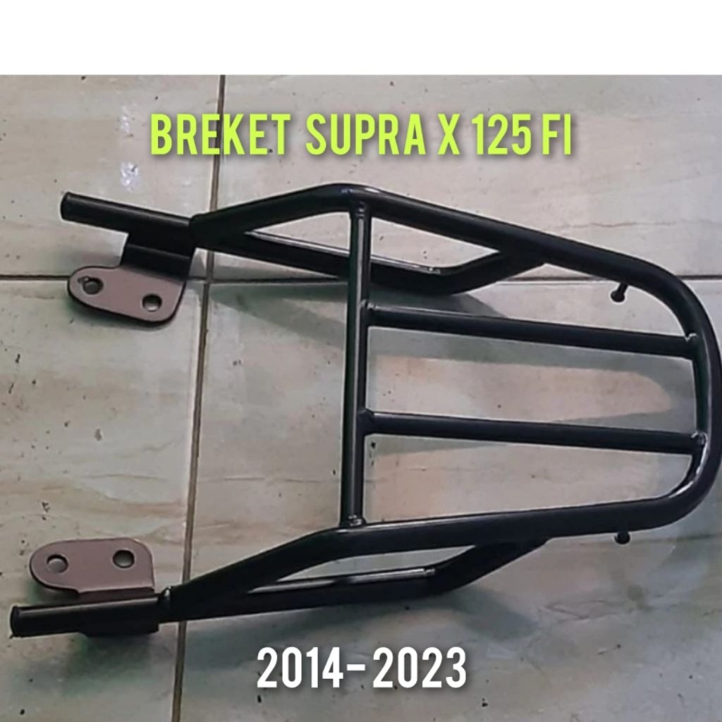 Breket Supra x 125 New Fi bracket Behel Breaket Braket Begel Rak Bagasi Belakang Planger plenger Peg