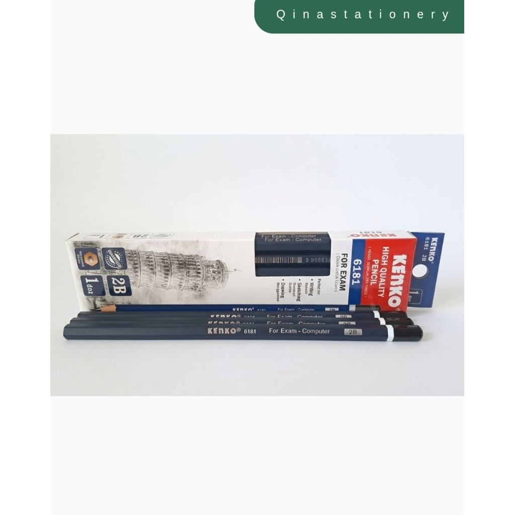 Pensil Kenko 2B 6181 (1pak isi 12pcs)