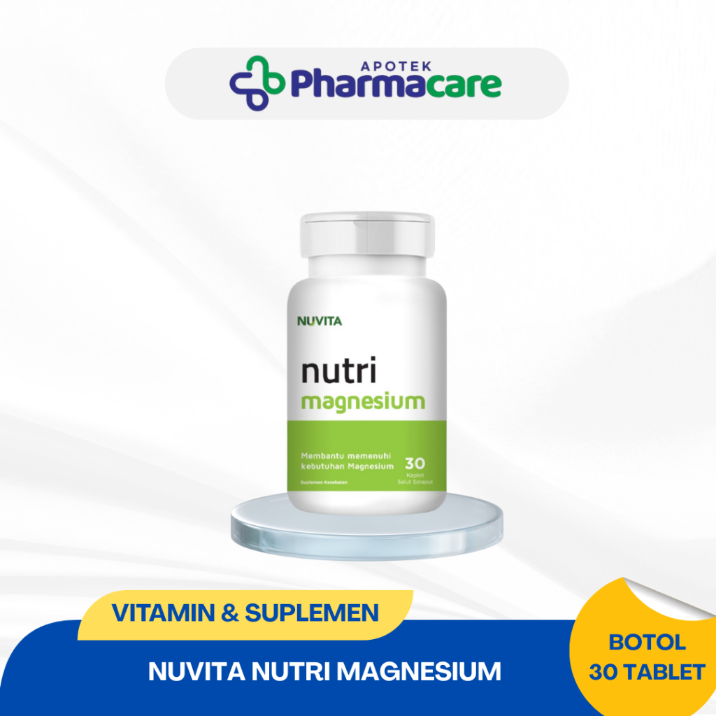 NUVITA NUTRI MAGNESIUM ISI 30 TABLET - SUPLEMEN MAGNESIUM
