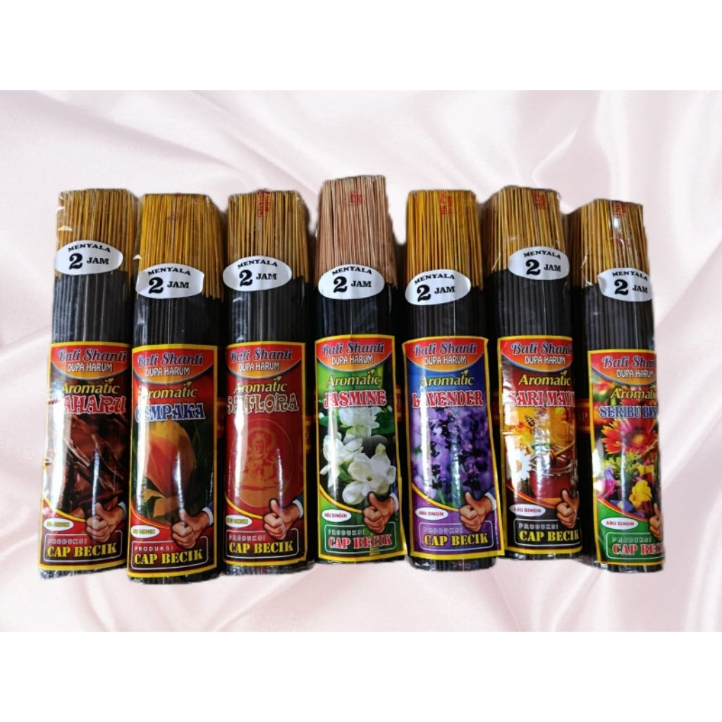 Dupa Harum Full Celup Abu Dingin Cap Becik 2 Jam