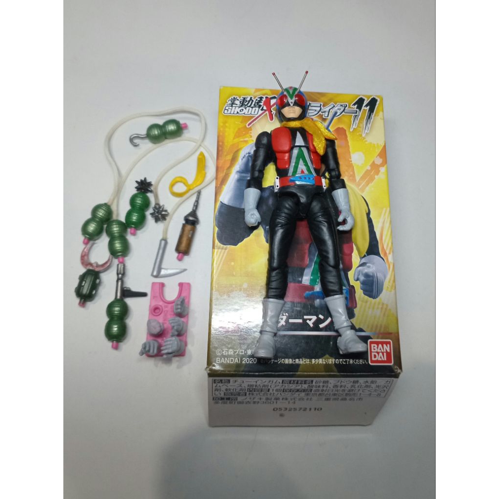 shodo x riderman kamen rider resin repaint detail custom (bib)