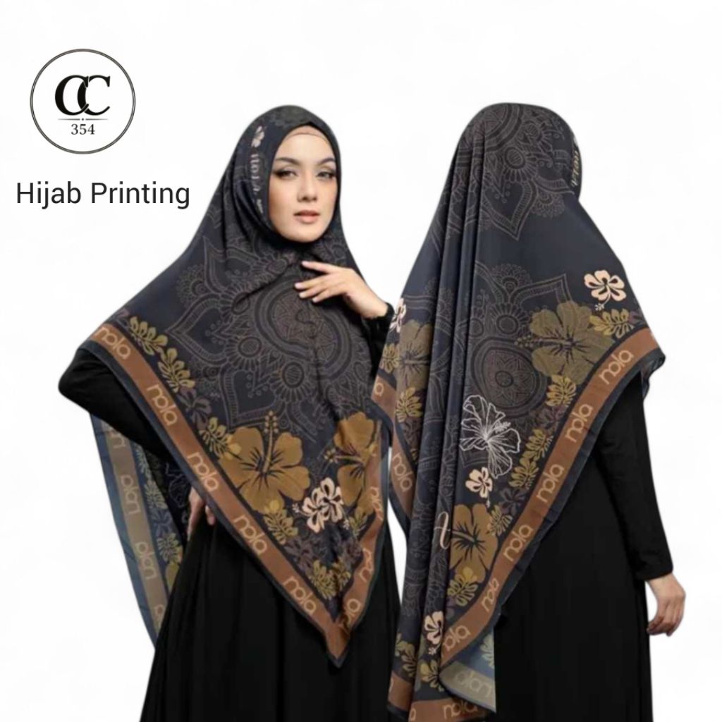 Hijab Syari Printing