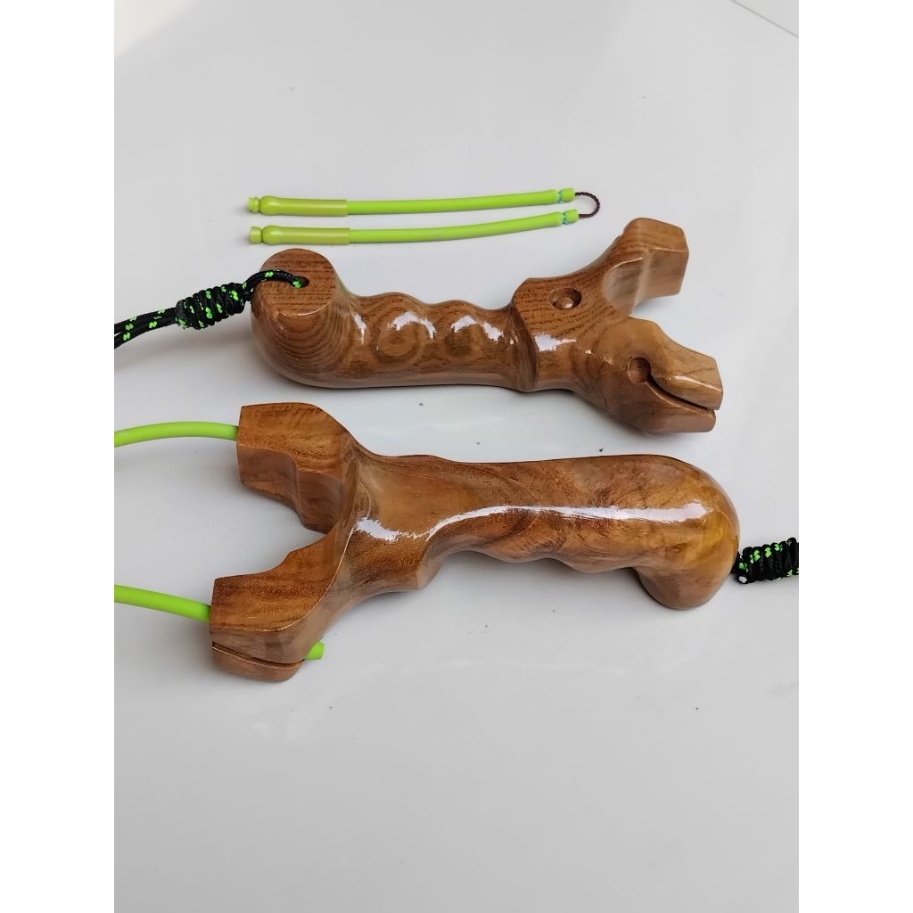 frame ketapel slingshot fishing OTT  kayu jati