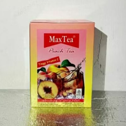 Maxtea Peach Tea Box 5 Sachet