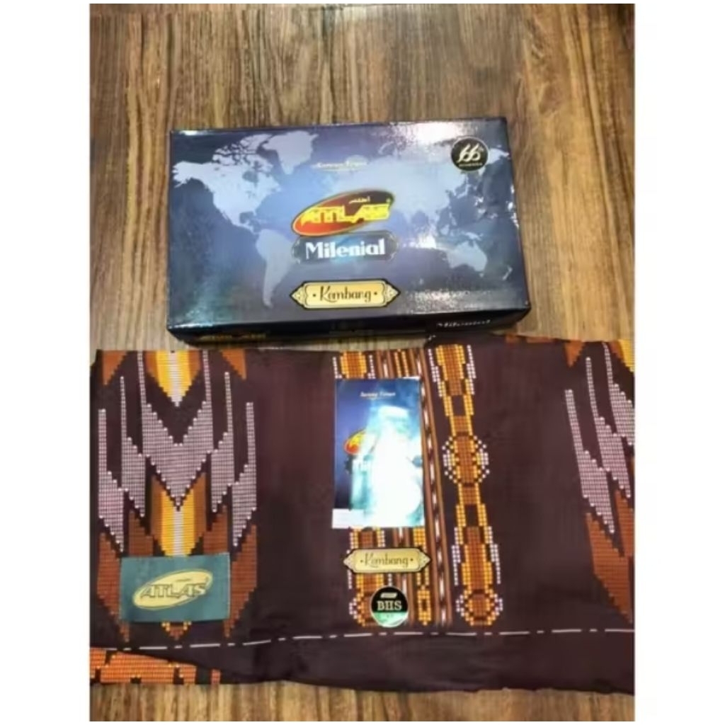 SARUNG ATLAS IDAMAN KEMBANG Motif BHS SGE SGS SKS