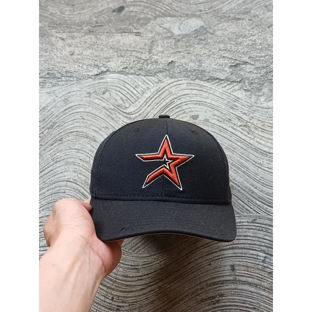 topi vintage houston astros 2005 world series courperstown second