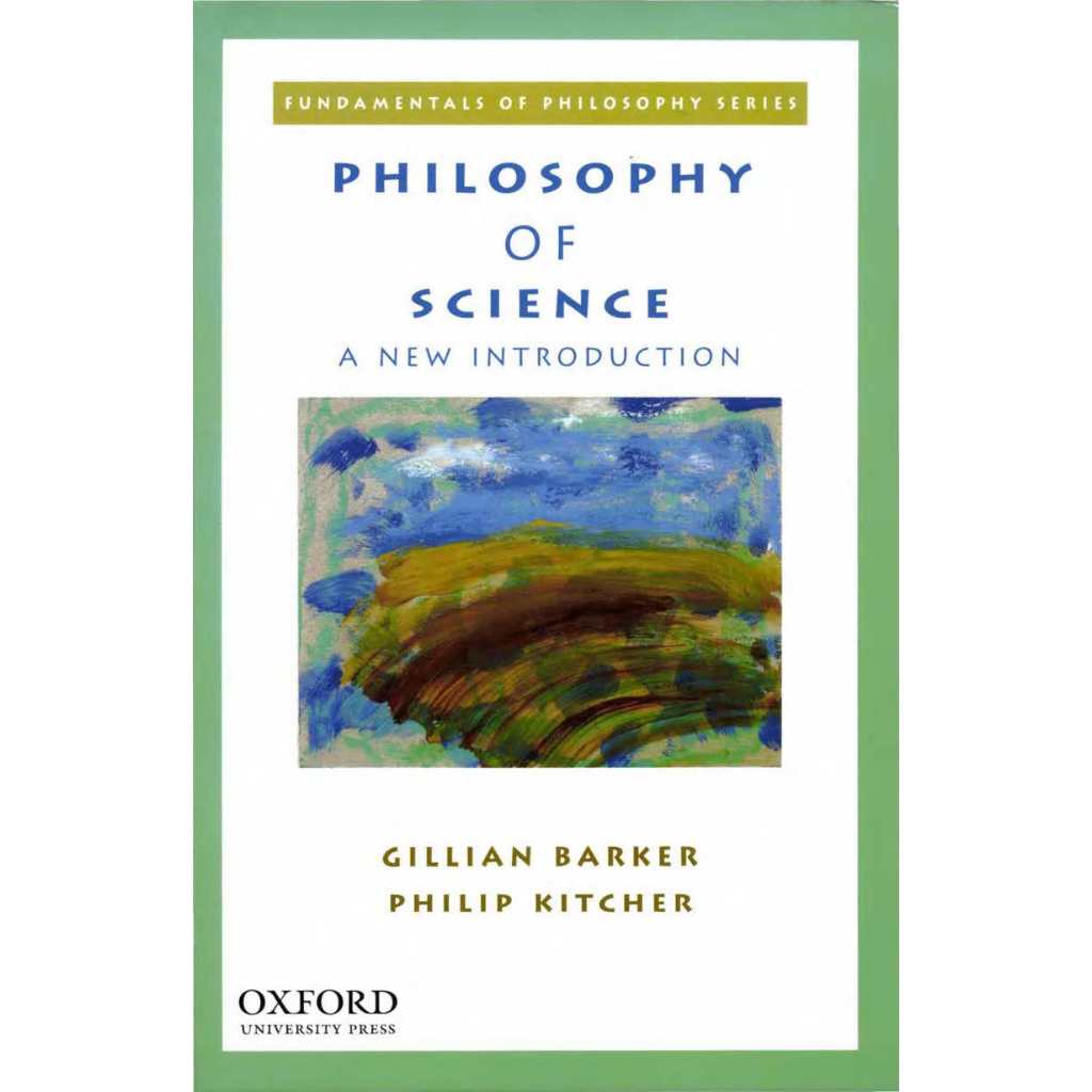 buku Gillian Barker, Philip Kitcher - Philosophy of science