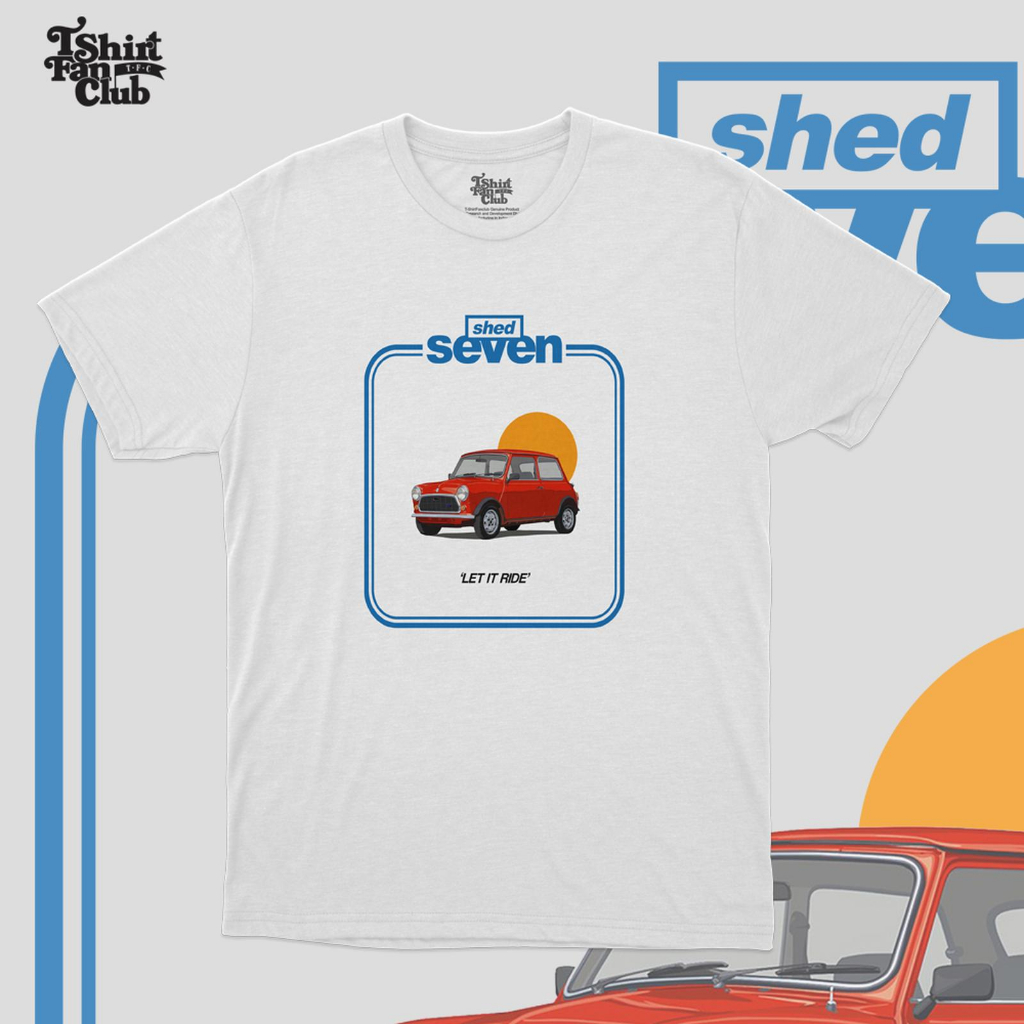 [TshirtFanclub] Kaos Musik Band Shed Seven Let it ride