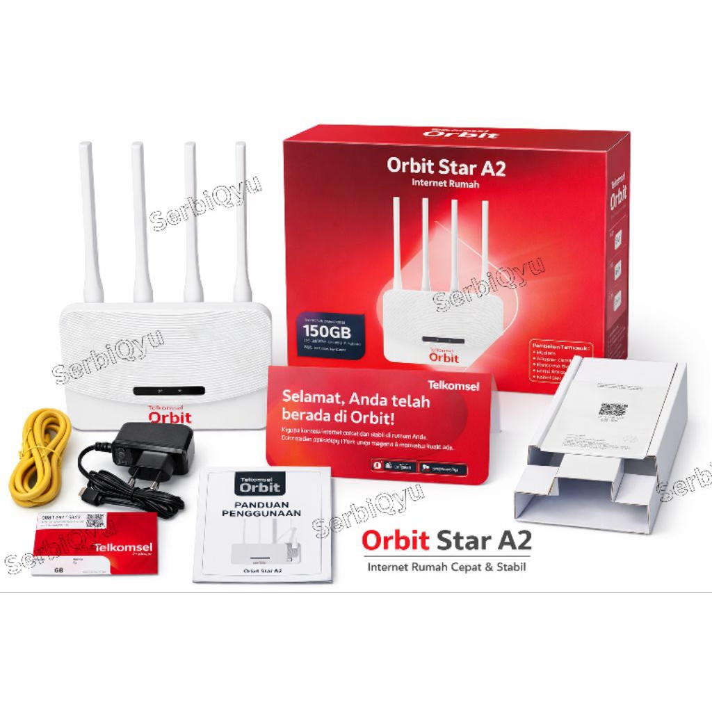 [Baru/Termurah] Telkomsel Orbit Star A2 Bonus Kuota (Siap Pakai)