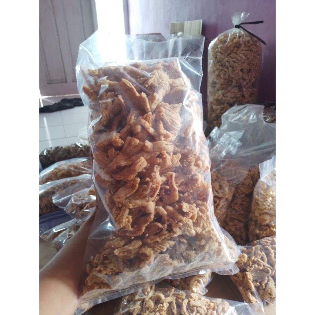 KRIPIK JAMUR TIRAM (KEMASAN ½KG)