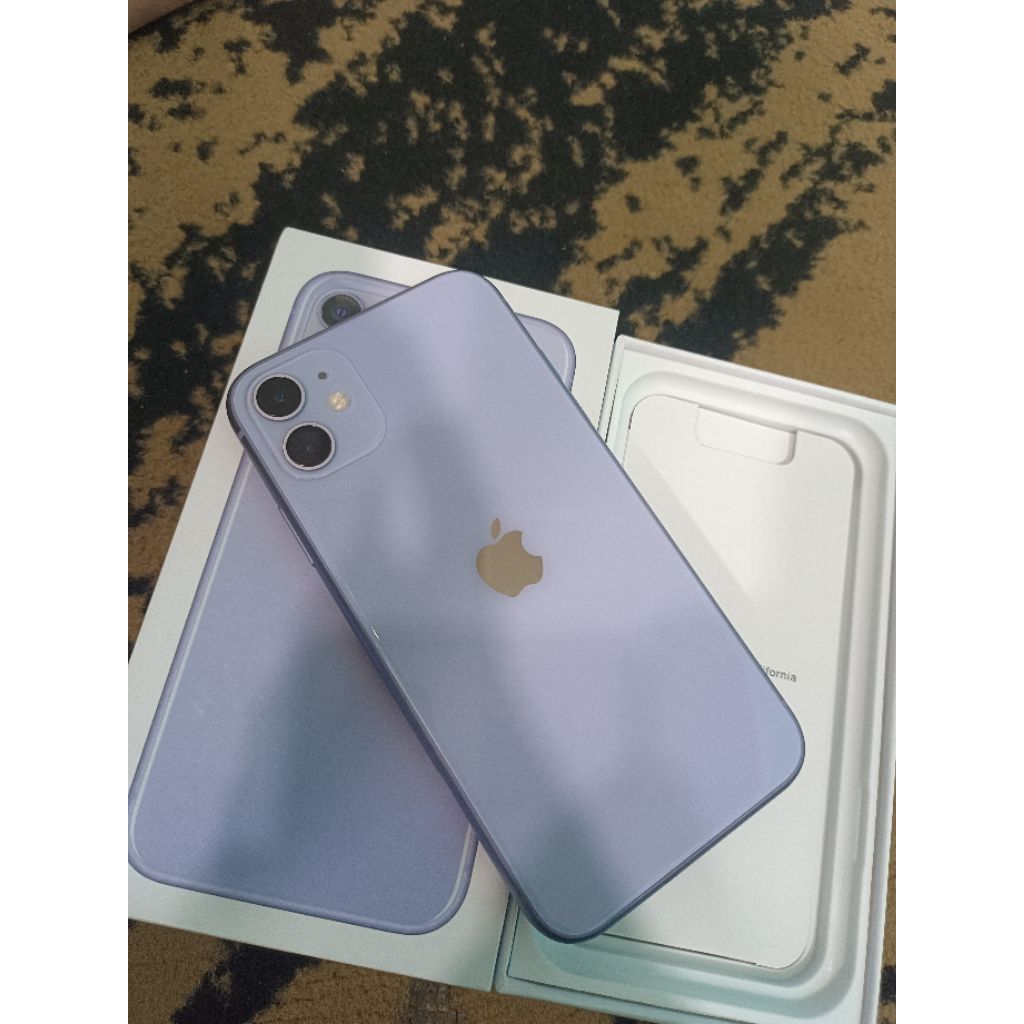 Iphone 11 64GB Inter warna Purple HB 100%All operator, no minus Fullset mulus like a new
Siap pakai